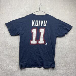 Y2K Old Time Hockey OTH Saku Koivu Montreal Canadiens NHL T-Shirt Sz XL Read VTG